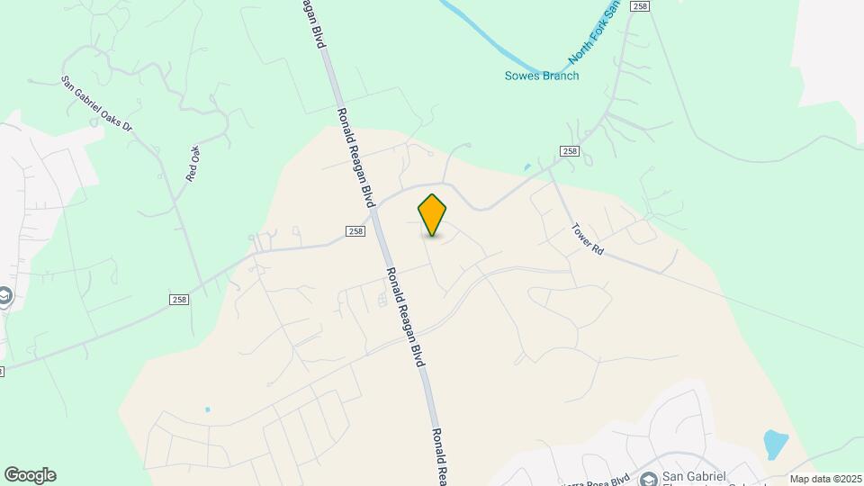 616 Hallwood Dr Map and Location Details