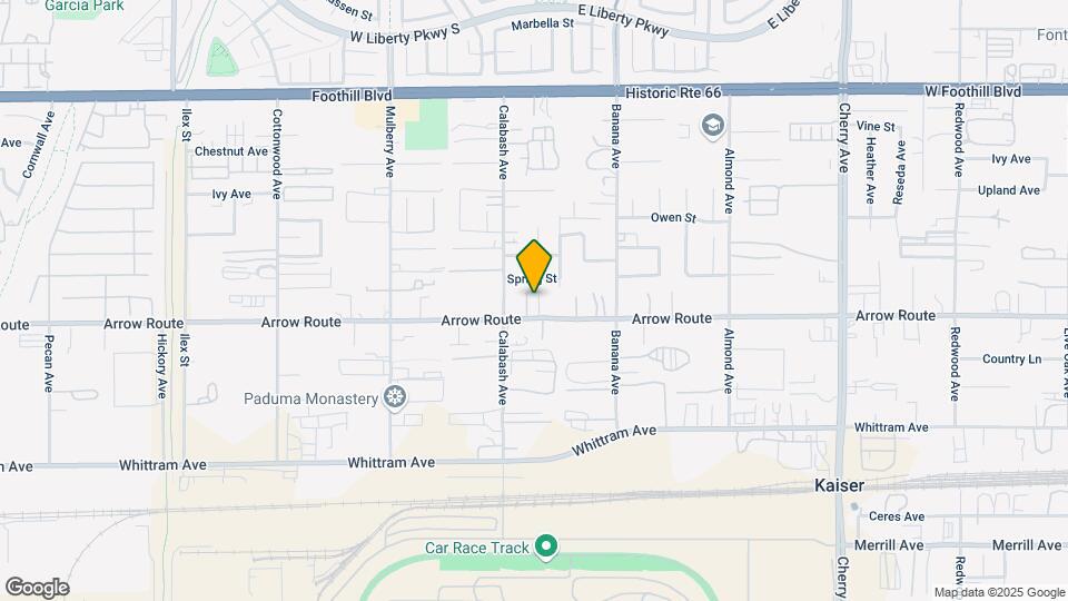 13962 Arrow Blvd Map and Location Details