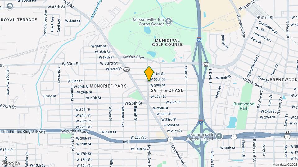 1293 W 29th St Mapa y Detalles de la Ubicación