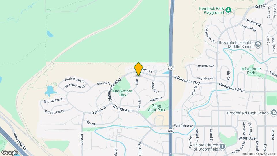 2690 Ridge Dr Mapa y Detalles de la Ubicación