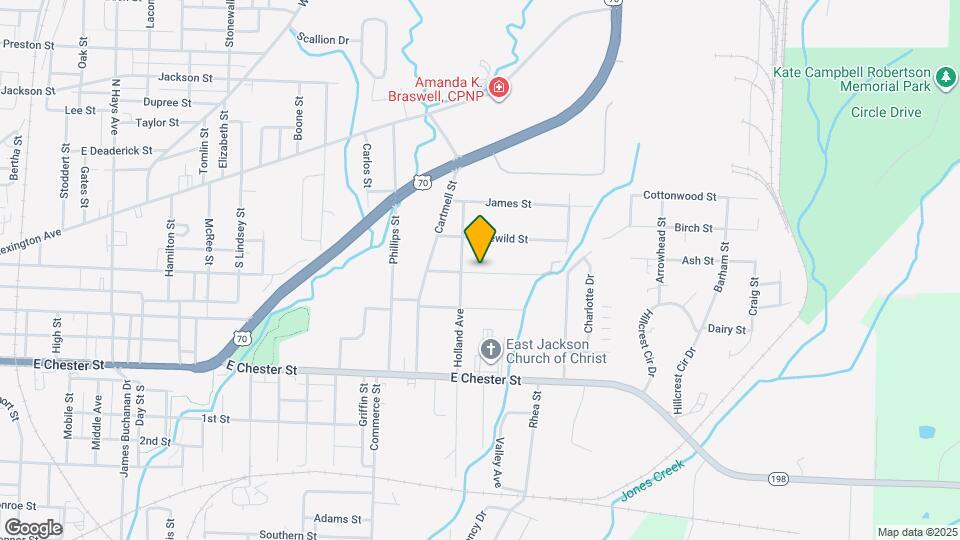 55 Cloverdale St Map and Location Details