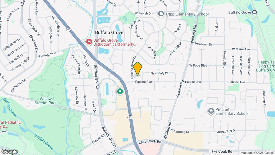 467 Highland Grove Dr Map and Location Details