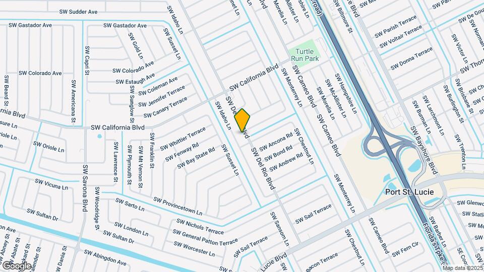 914 SW Del Rio Blvd Map and Location Details