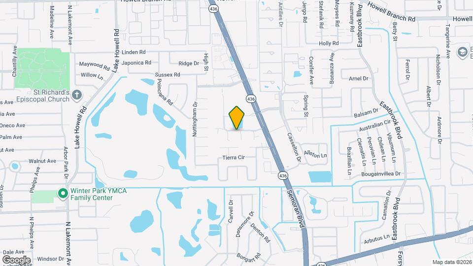 1621 Winter Green Blvd Map and Location Details