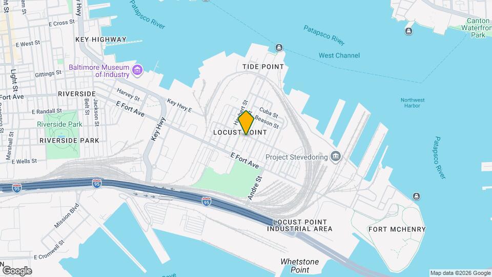 1511 E Clement St Map and Location Details