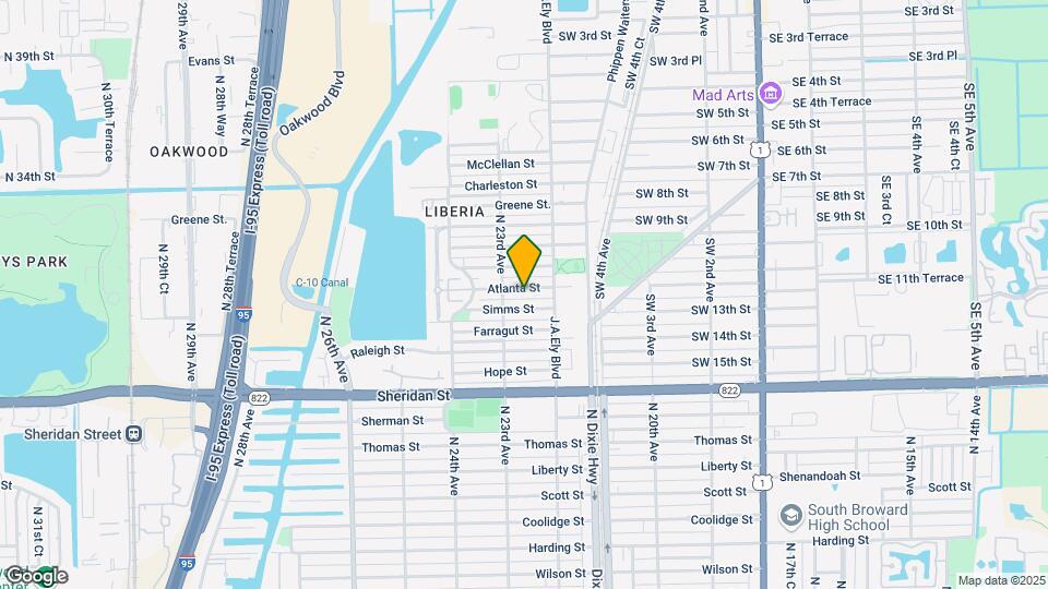 2230 Atlanta St Mapa y Detalles de la Ubicación