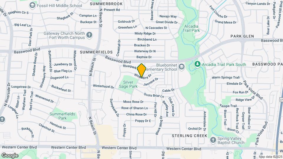 4704 Wineberry Dr Map and Location Details