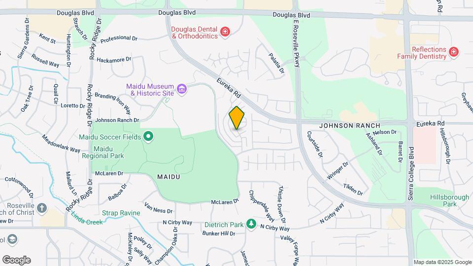 1617 Woodhill Dr Map and Location Details
