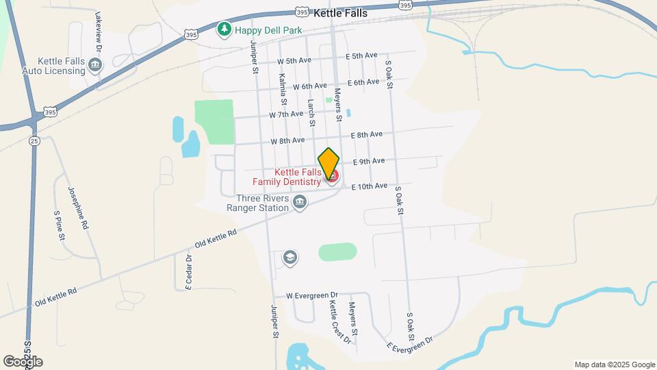 160 W 10th Ave Map and Location Details