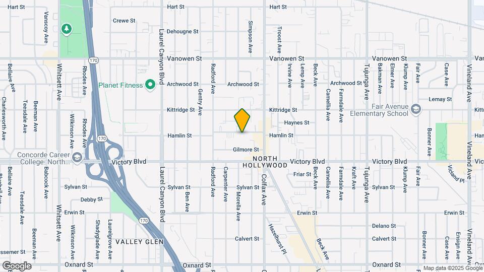 Hamlin Apartments Map and Location Details