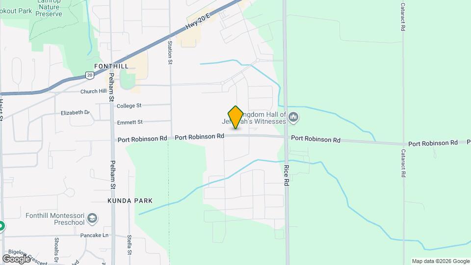 151A Port Robinson Rd Map and Location Details