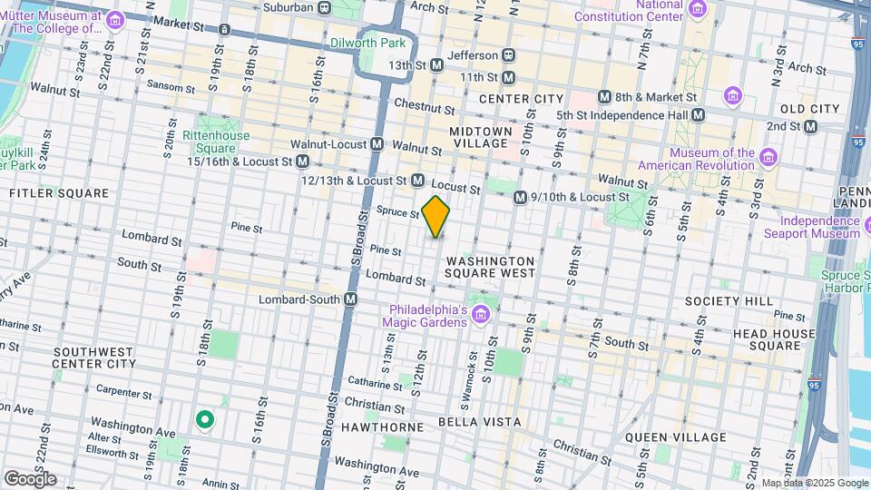 328 S 12th St Map and Location Details