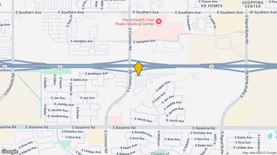 10037 E Isleta Ave Map and Location Details