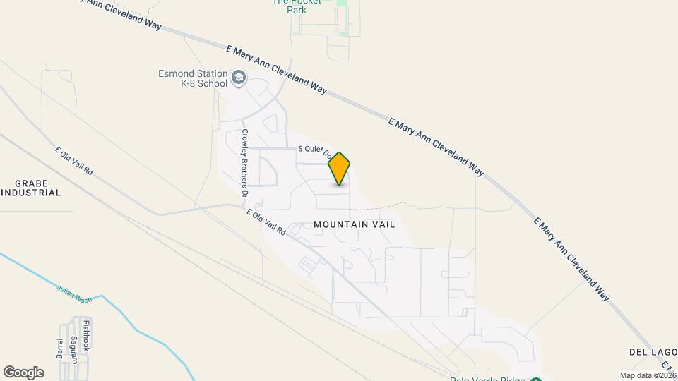 11445 E Vail Crest Dr Mapa y Detalles de la Ubicación