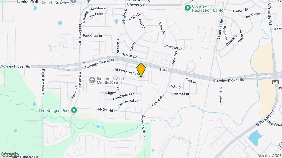 1100 Boxwood Dr Map and Location Details