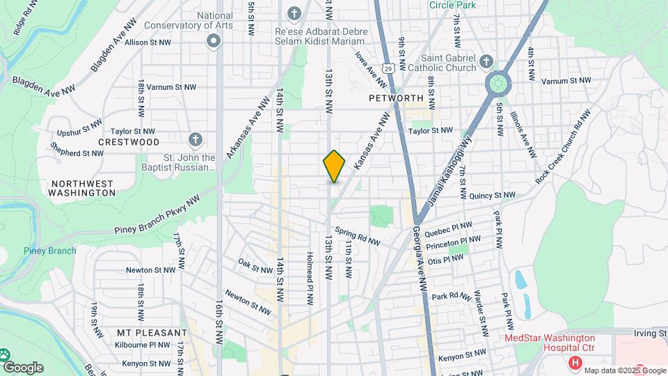 3815 13th St NW Map and Location Details