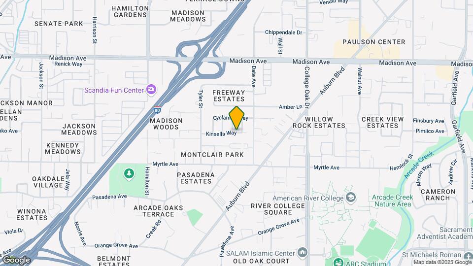 4622 Kinsella Ln Map and Location Details