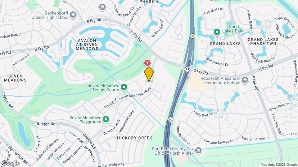 23107 Redberry Ln Map and Location Details