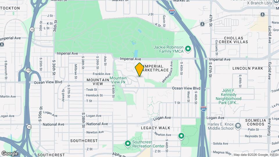 4174 San Miguel Ave Map and Location Details