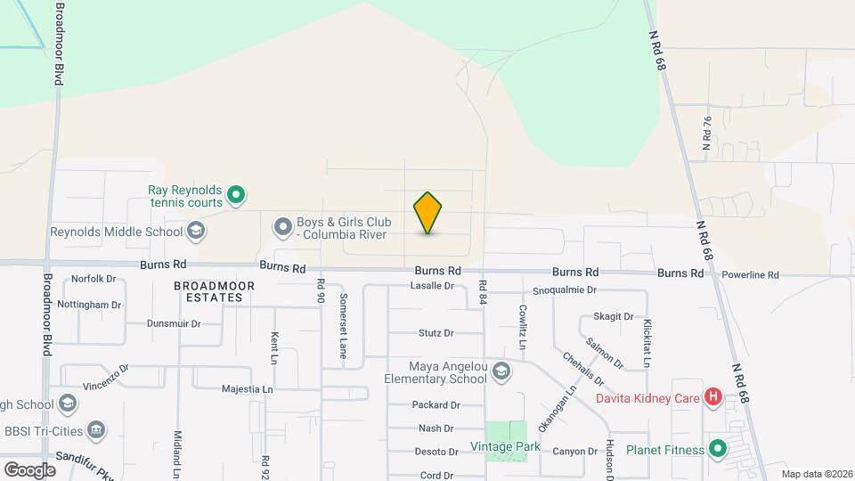 8602 Ashen Dr Map and Location Details