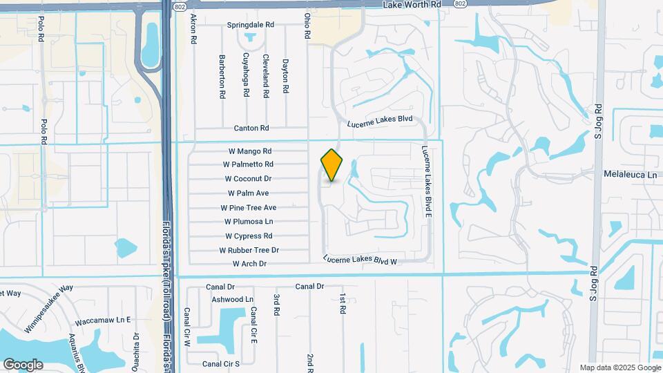 4640 Lucerne Lakes Blvd W Map and Location Details