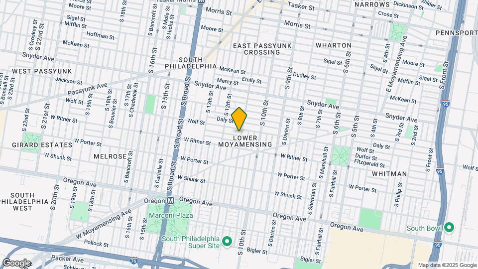 2312 S 11th St-Unit -1st Floor Map and Location Details