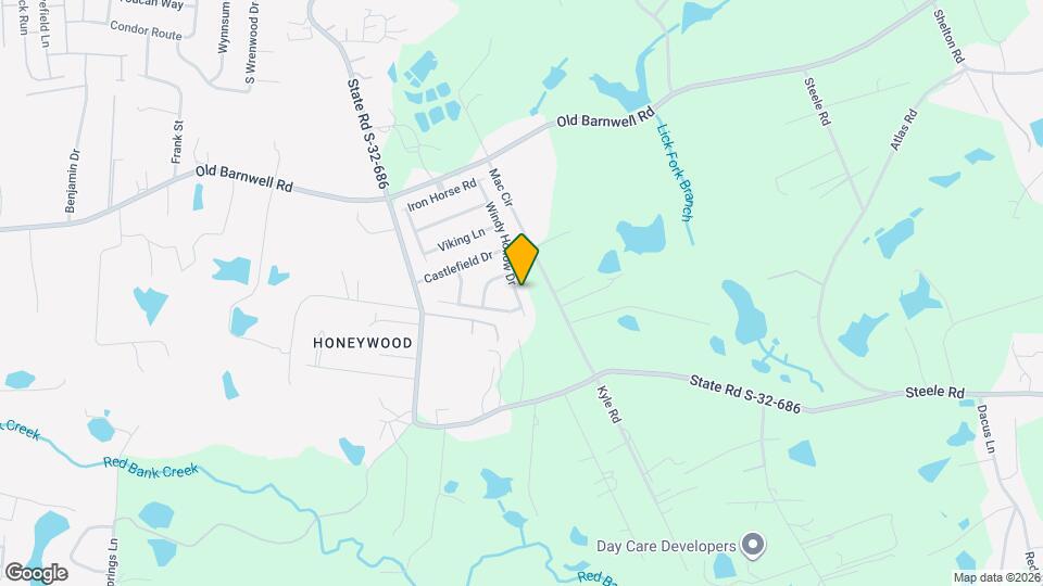 233 Windy Hollow Dr Map and Location Details