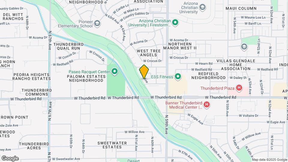 14014 N 61st Ave Map and Location Details