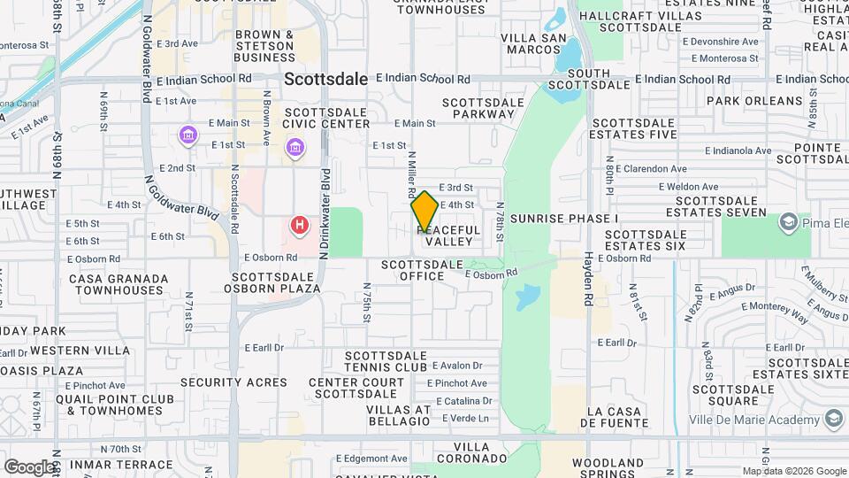 3502 N Carhill Ave Map and Location Details