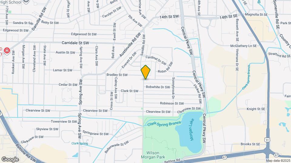 327 Larkwood Dr SW Map and Location Details