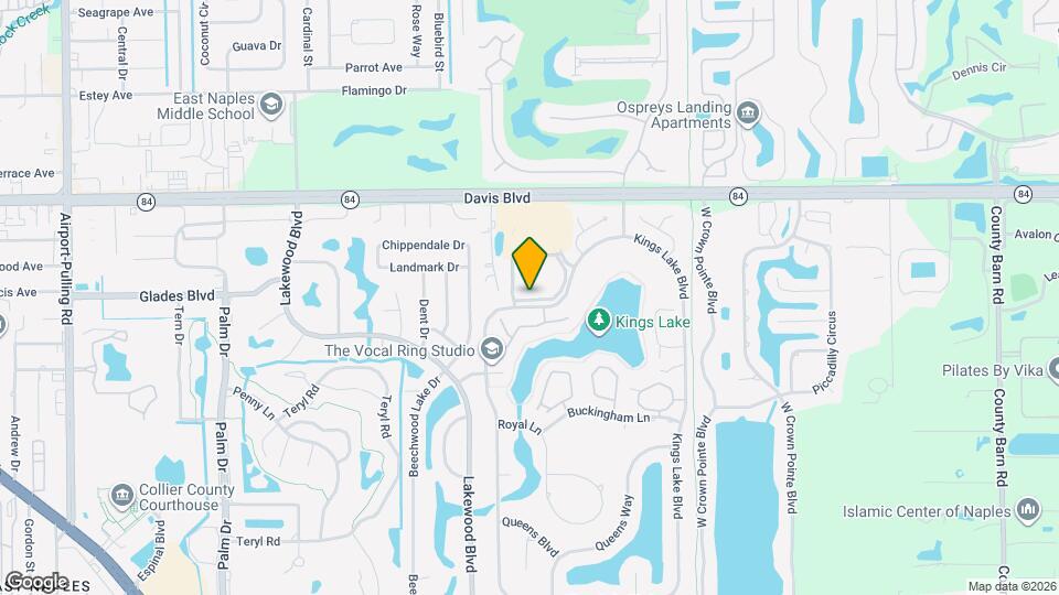 1833 Courtyard Way Map and Location Details