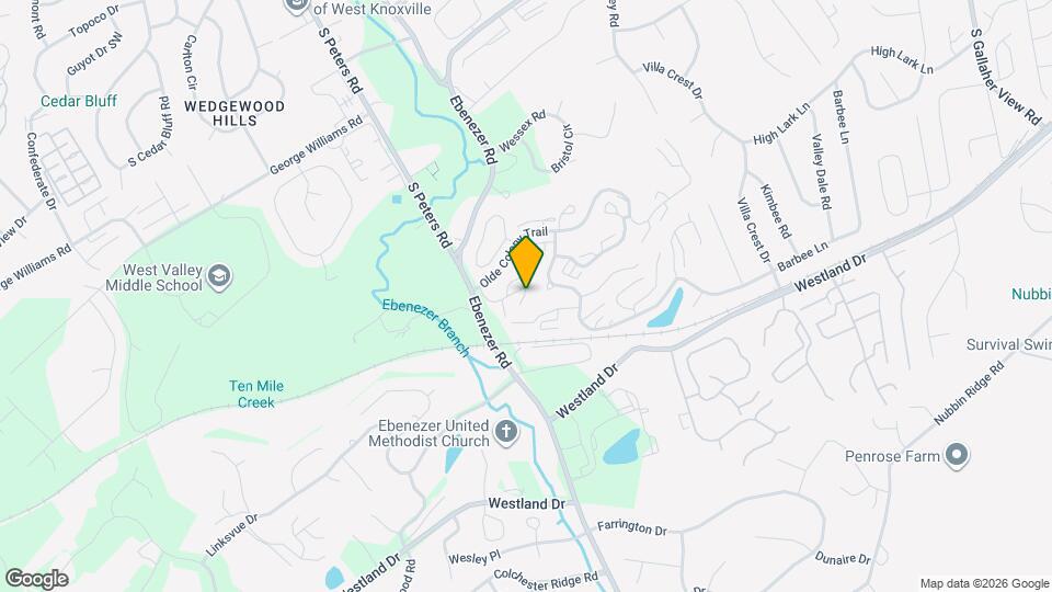 926 Glendower Way Map and Location Details