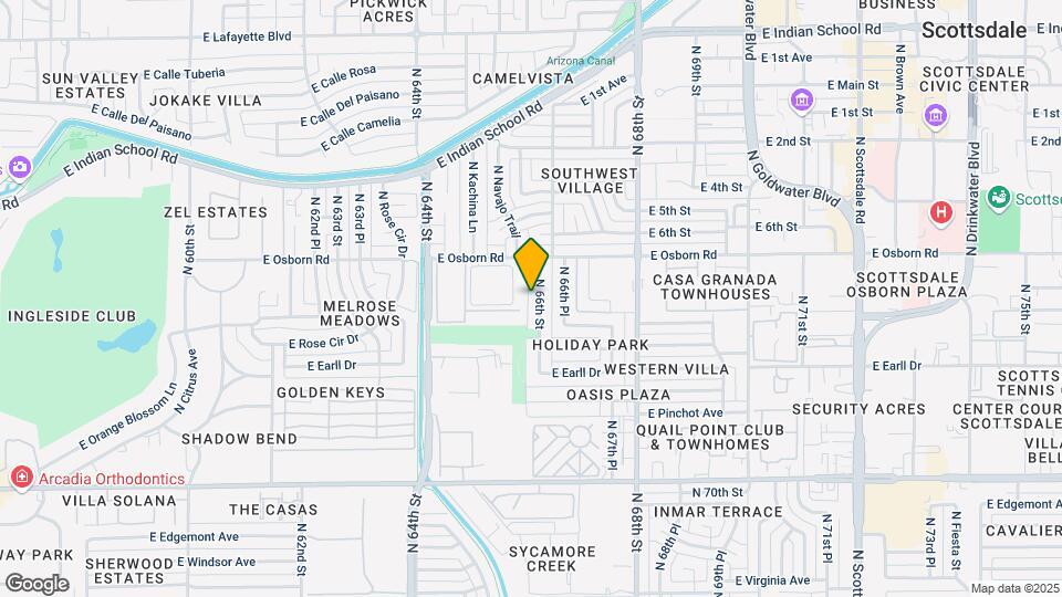 3302-3308 N 66th St Mapa y Detalles de la Ubicación
