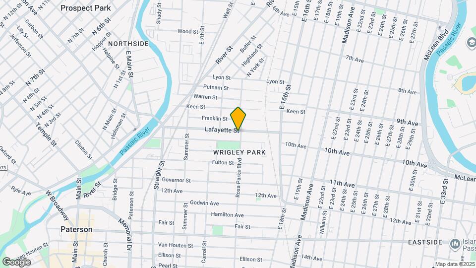 100 Rosa Parks Blvd Mapa y Detalles de la Ubicación