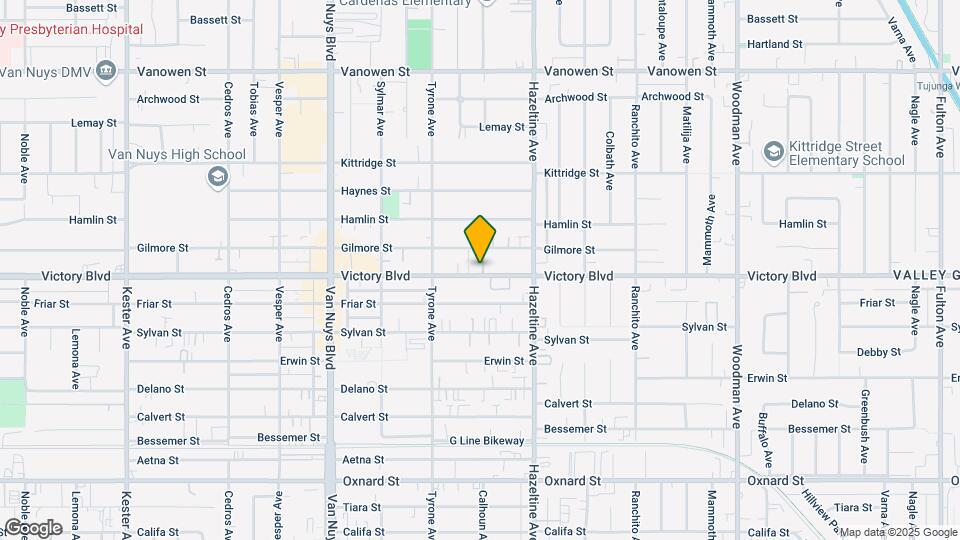 14201 Victory Blvd Map and Location Details