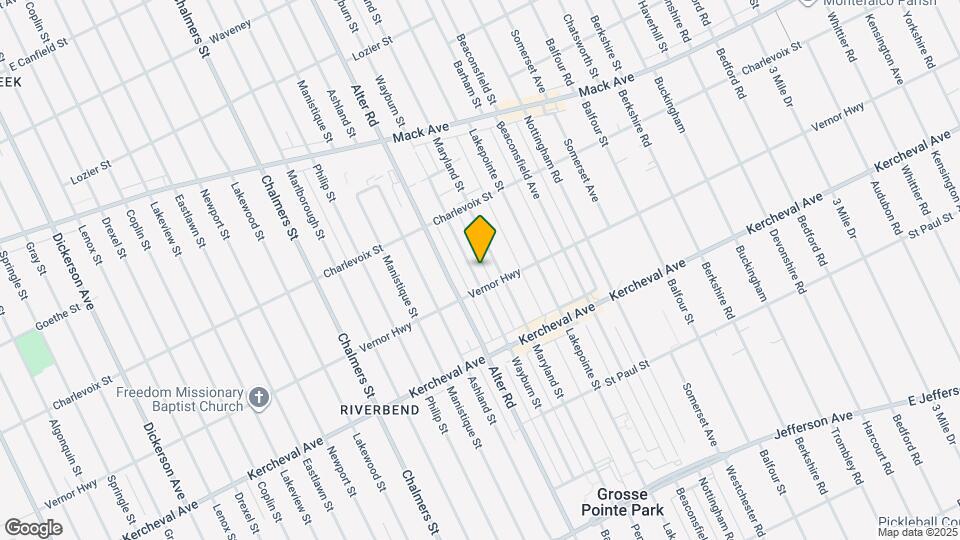 1318 Wayburn St Map and Location Details