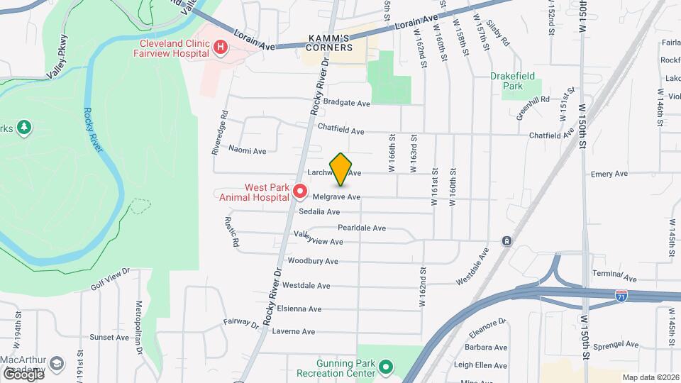 17000 Melgrave Ave Mapa y Detalles de la Ubicación