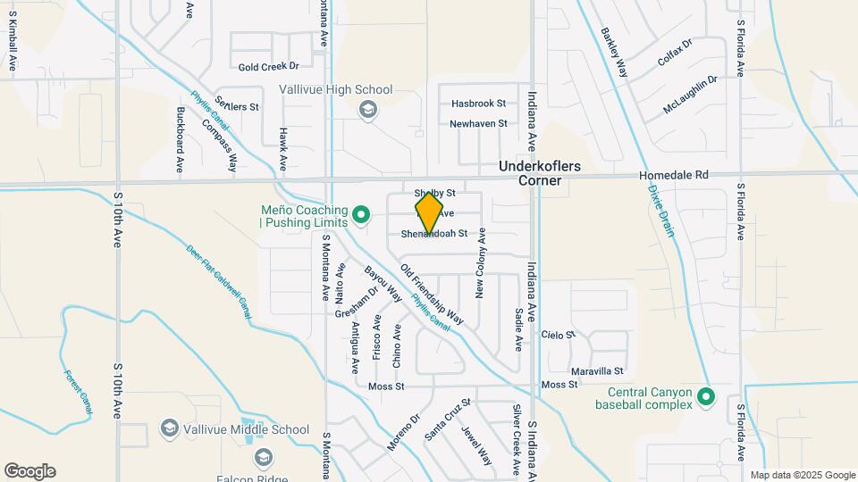 14249 Shenandoah St Map and Location Details