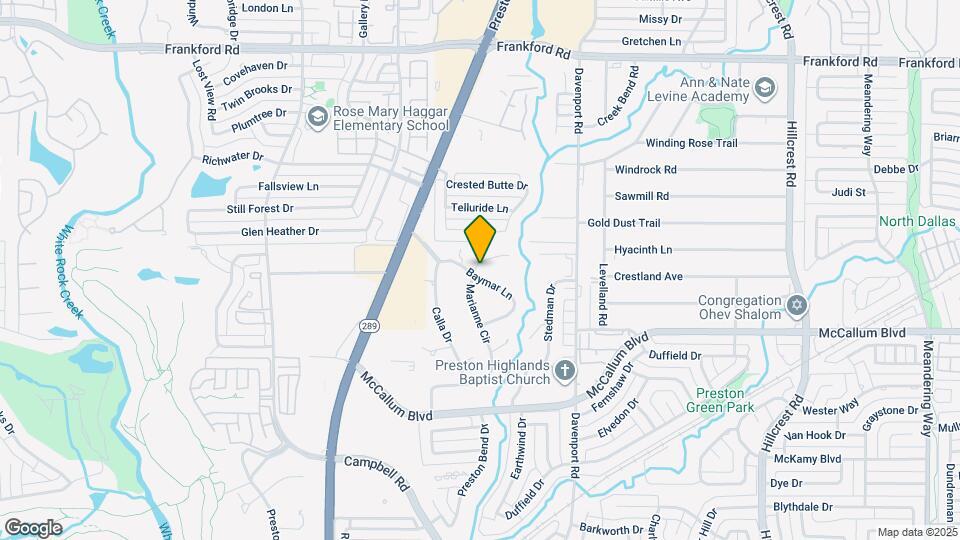 6201 Baymar Ln Map and Location Details