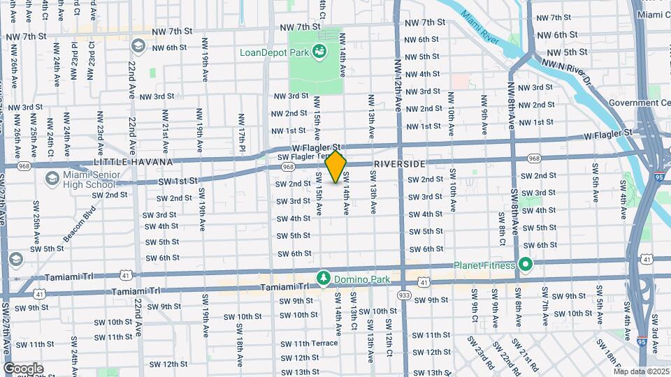 1426 SW 2nd St Map and Location Details