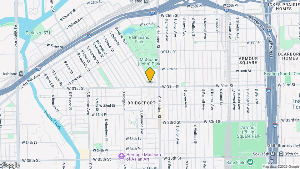 828 W 31st St Map and Location Details