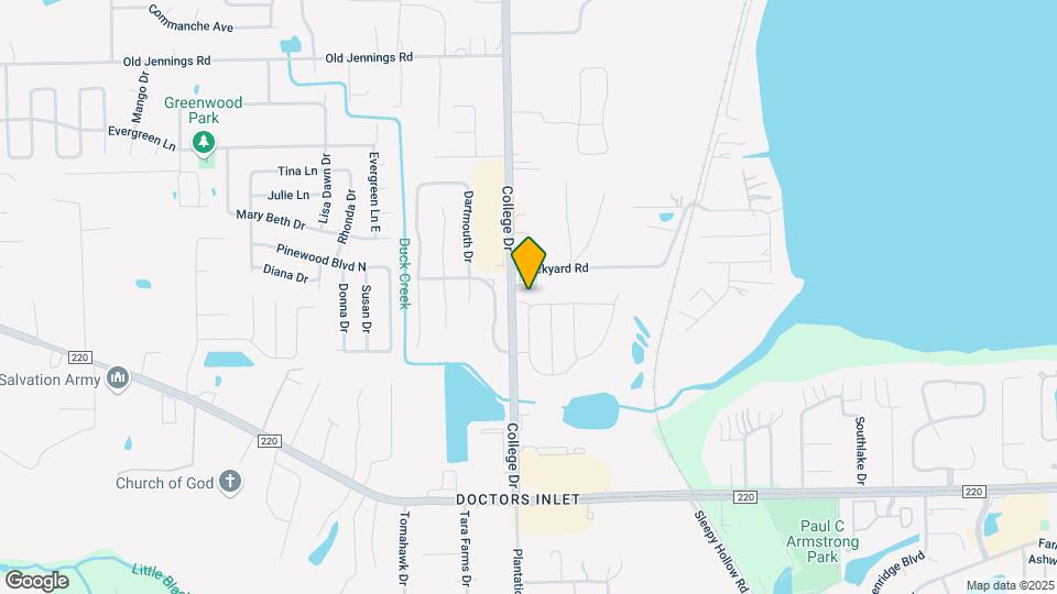 1800 Northglen Cir Map and Location Details
