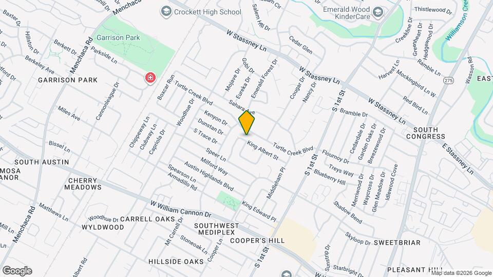 1000 King Albert St Map and Location Details