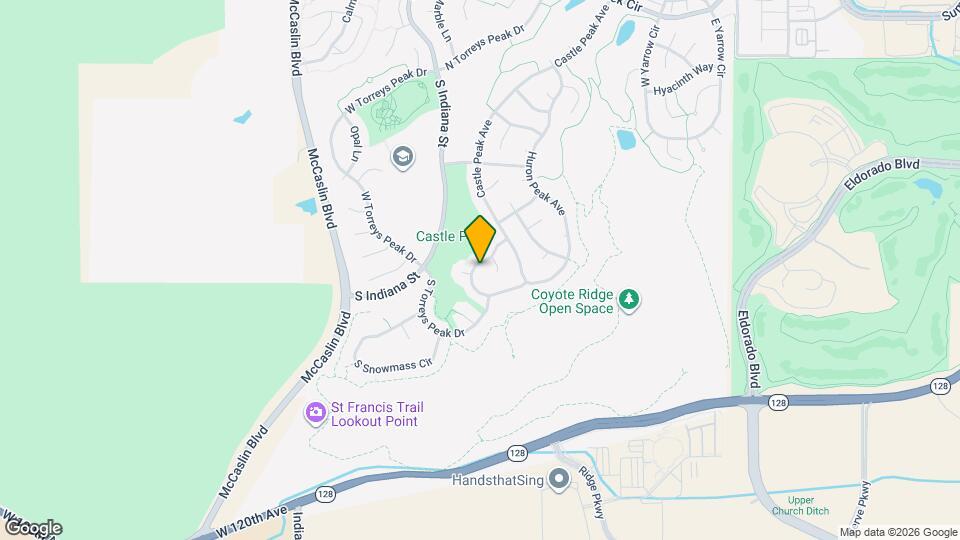 758 Maroon Peak Cir Map and Location Details