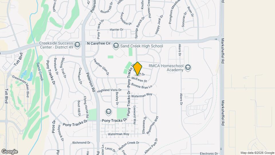 7056 McEwan St Map and Location Details