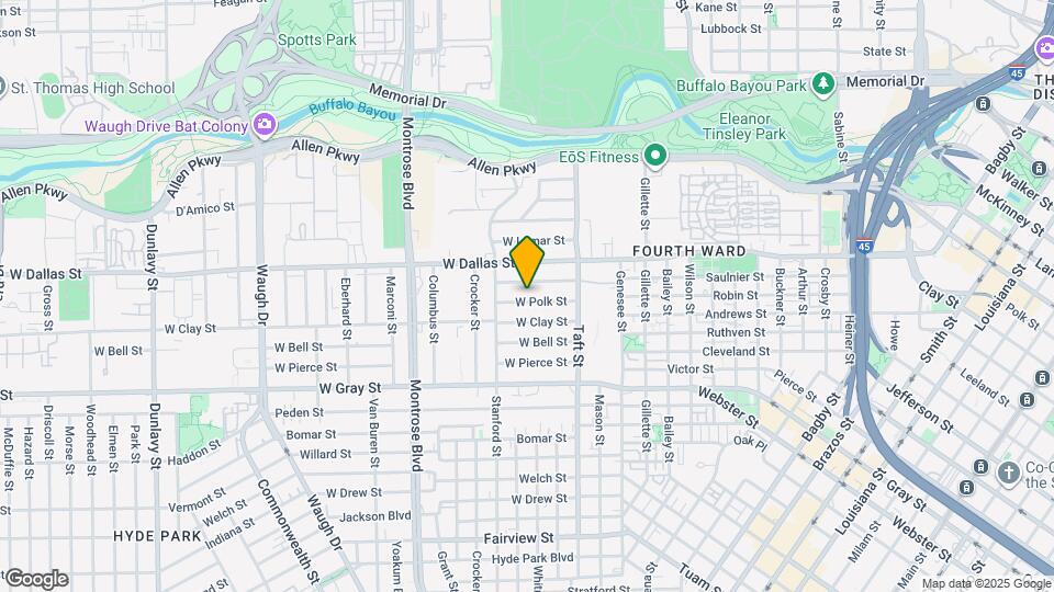 508 W Polk St Map and Location Details