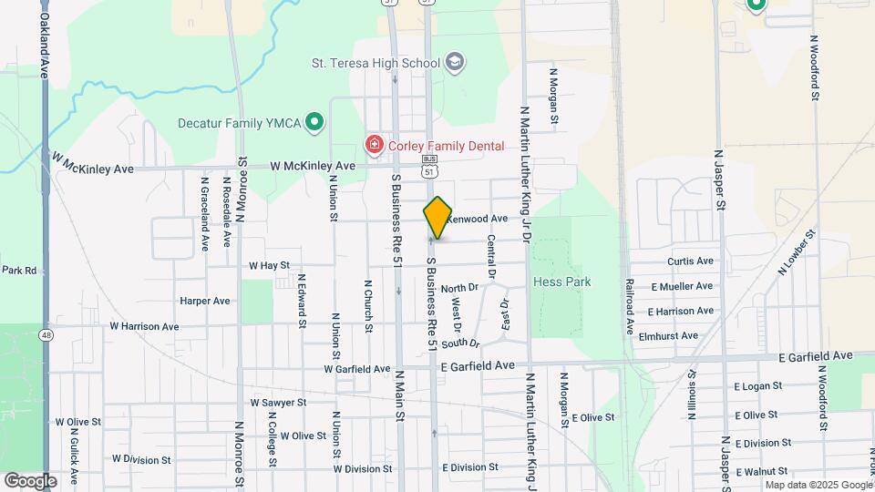 2248 N Water St Map and Location Details