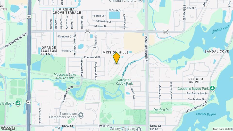 1391 Mission Hills Blvd Map and Location Details