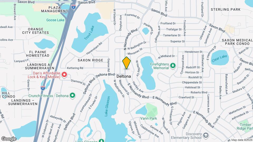 1371 N Normandy Blvd Map and Location Details