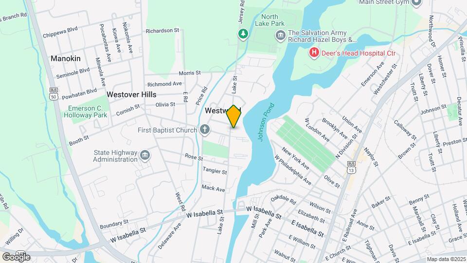 805 Lake St Map and Location Details